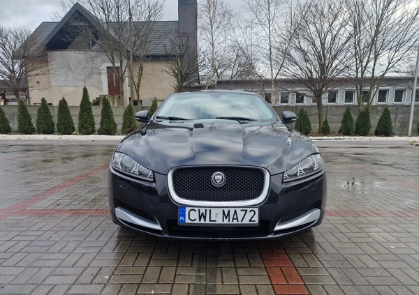 Jaguar XF cena 40900 przebieg: 259096, rok produkcji 2011 z Chodecz małe 121